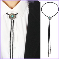 RAINL Cowboy Tie Western Vintage Bolo Tie Turquoise Bolo Tie Natives American Bolo Tie