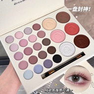 ErshiQi二十六色超女眼影盘 珠光哑光提亮高光腮红修容一体眼影盘ErshiQi 26 color super female eye shadow  xigong.my20260116