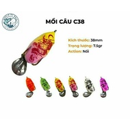 Floating Action Lure C38 3.8cm/ 7g WORLD OF BAIT
