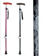 Walkers for seniors Folding Walking Stick Cane for Elderly,Solid Wood Handle Adjustable Height Aluminum Alloy Portable Dragon Pattern Crutches rollator walker, DurableAid Anniversary