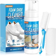Shoe Shiner, Sneaker Cleaner, with Brush and Towel, Shoe Shiner, Suitable for Shoes, Leather, Boots,