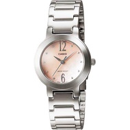 Casio นาฬิกาข้อมือผู้หญิง หน้าปัดมุก สายสแตนเลส รุ่น LTP-1191 ของแท้ประกันศูนย์