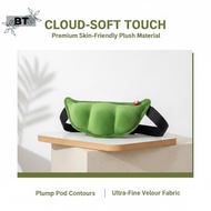BT Edamame Shape Plush Messenger Bag for Ladies, Funny Pea Shoulder Bag [NUW]