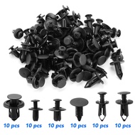 【Swift Spark】 6 Size 60Pcs Auto Fastener Clips Vehicle Retainer Rivet Door Panel for Audis TT B8 A1 