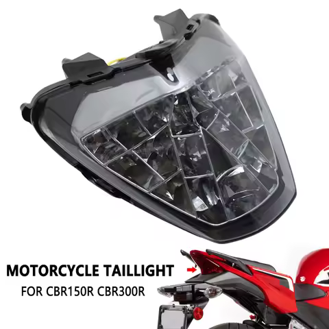 Rear Tail Light Brake Turn Signals Integrated LED Light For HONDA CBR300R CBR250R CBR150R CB300F CBR