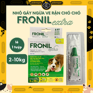 Fronil EXTRA mới Nhỏ gáy ngừa ve rận bọ chét cho chó