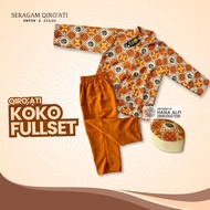 Qiroati Batik Uniform Nasional (TPQ) 6 Volumes by HNC