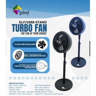 GELOOF (10") TURBO Powerful Stand Circulation Fan Adjustable Fan | Table Fan | Kipas Berdiri | Kipas