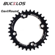 BUCKLOS 96BCD MTB Bike Chainring 32-38T Narrow Wide Bicycle Chain Ring Symmetry Oval/Round Cycling P