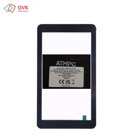 Black 7 Inch for ATMPC IT-701A Tablet Capacitive Touch Screen Digitizer Sensor Exterior Glass Panel