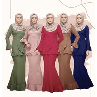 [CLEARANCE ] Baju Kurung / Baju Kurung Moden / Baju Kurung Koleksi Raya Kurung Qistina Zailey Sofea