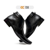 ODON CIBADUYUT SEPATU PANTOFEL KULIT PRIA EXSEKUTIF OC-738 GARANSI BAHAN KULIT