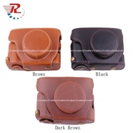 Fujifilm X100V Luxury Leather Camera Case Bag For Fujifilm X100V With a Shoulder Strap