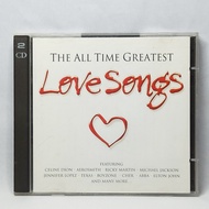 2CDs ABBA, Boyzone, etc., - The All Time Greatest Love Songs - Music Audio CD (Used, Good Condition)