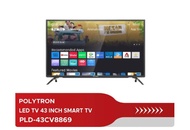 LED – POLYTRON – 43CV8869 (SMART TV) – KHUSUS AREA SALATIGA