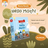 BUSY BOOK HELLO MATH EL-HANA children's educational book/ board book/ math/ wipe clean/