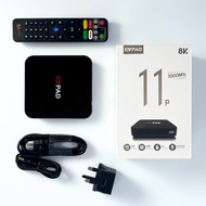EVPAD 11P 8K Ultra HD Android TV Box 1000Mbit/s 4GB RAM 64GB ROM พร้อม HDMI และ USB 3.0 Warranty 1 y