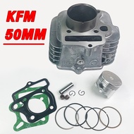 ของขวัญฟรี เสื้อสูบเดิม Wave100เก่าWave100xWave100s 2005 dream99 C100p เดิมๆSTD 50mm เสื้อสูบ+ลูกสูบ