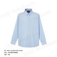 Arrow เสื้อเชิ้ตแขนยาวผู้ชาย รุ่น Mens Long Sleeve Slim Fit Shirt Code: MACS807W3BSBU
