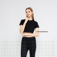 Plain Crop Top - Hygge T-Shirt - Hygge Wear