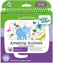 LeapFrog LeapStart Kindergarten Book: Amazing Animals with Conservation