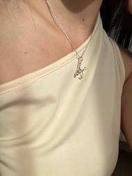 Alphabet pendant (ver.2) with Necklace hancrafted by minormood