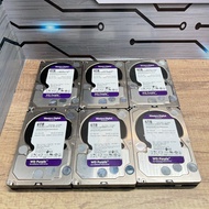 wd purple surveillance hard drive, /2TB/ 3B/4TB/6TB/8TB/SATA /3.5"/CCTV/HDD/有壞一換一/