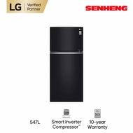 LG 547L 2 Door Top Freezer Refrigerators GN-C702SGGM with LINEAR Cooling