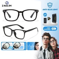 80-5₱/Anti Radiation Eyewear Anti Harmful Blue Light Reading Glasses UV Protection Eyeglass ️ZenSiam