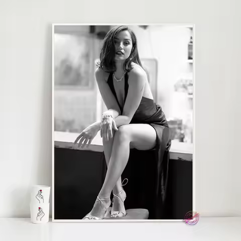 Ana De Armas Poster Movie Star Canvas Art Prints Wall Picture For Living Girl Room Home Decor Fan Co