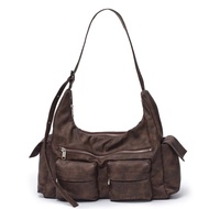 SAMO ONDOH - pocket mug bag L vintage brown