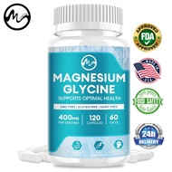 Minch Magnesium Glycinate Capsules with Vitamin D3 B2 Heart Health