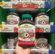 Jamieson Vitamin D3 for Kids 健美生兒童維生素D3 400 IU (草莓口味) 咀嚼錠