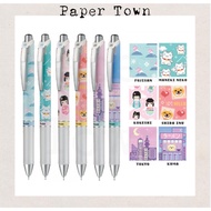 Pentel Energel Kawaii+ 0.5mm Pixel Art Style Series 5.0