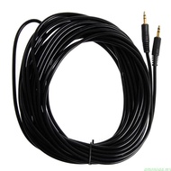 amonoqa 10M Meter 30FT Feet 3 5mm Male to Male 3 5mm  Music Stereo Cable Wire