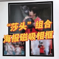 Sun Yingsha Exclusive Poster Frame Salsa Doha Chinese Sports Poster Storage Magnetic Photo Frame 8 O