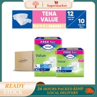Tena Value Adult Diapers Tape M/L Size (8 Packets/Ctn)