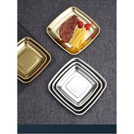 304 Stainless Steel Snack Plate Seasoning Plate