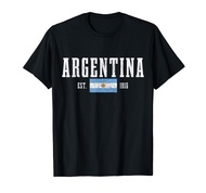 Argentina Est. 1816 Argentinian Flag Pride Vintage Argentina T-Shirt