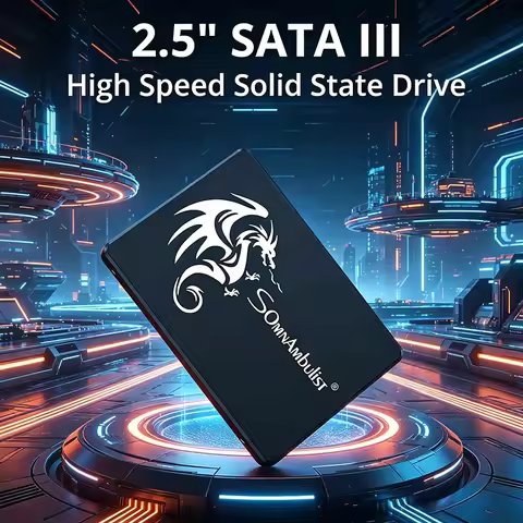 SomnAmbulist SSD 120GB 240GB 480GB 960GB Internal Sata3 Solid State Drive 2.5 128GB 256GB 512GB 1TB 