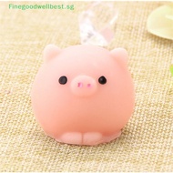 FBSG Mochi Cute Pig Ball Squishy Squeeze Healing Fun Toy Gift Relieve Anxiety Decor  HOT