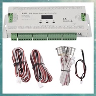 (OAKF) 32CH ES32 PIR Sensor Stair Light Controller Human Body Infrared Inductive Switch Stair Lamp C