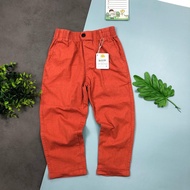 [Genuine] Boys' khaki pants with button cuffs, size 5/9, exchange supported