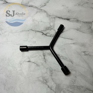 (1 PC) KTP Socket Wrench Y Black Iron 8 9 10 - 12 14 17 mm | SJ ABADIE |