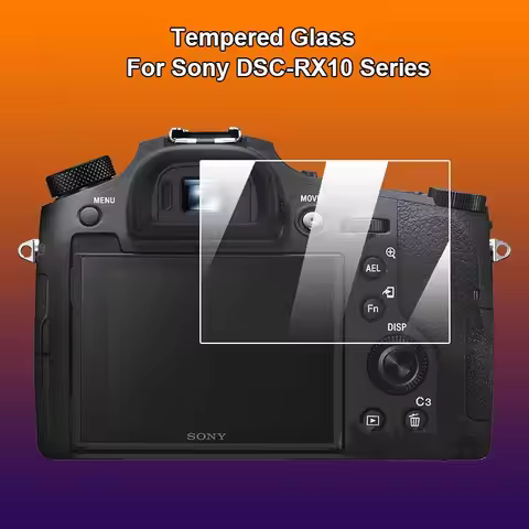 For Sony RX10 II III IV V RX10M5 RX10M4 Clear Tempered Glass 9H 2.5D Camera LCD Screen Protector Pro