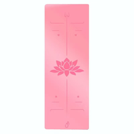 {SDGSEG} Natural Rubber PU Yoga Mat For Female Beginners Posture Line Non-slip Luxury Mat Yoga Mat F