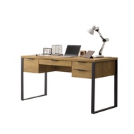 VHIVE Carina 1.5m Desk (150cm Golden Oak Home Office Study Table)