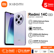 Xiaomi Redmi 14C 5G Smartphone 8GB+256GB RAM + ROM | MediaTek Helio G81-Ultra
