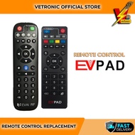 [READY STOCK] Remote Replacement for EVPAD EPLAY EVBOX  EVAI AI BLE Voice 2S 3S 3R 3Max 5P 5S Pro Plus MYViU Somershade