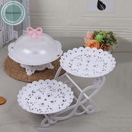 bigbigstore Cake Stand Dishes Cupcake Snacks Plates Plastic Candy Living Room Home Three-layer Fruit Plate Creative Modern Fruit Basket sg